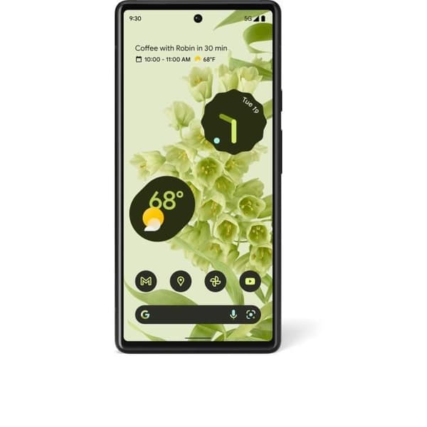 Smartphone - GOOGLE - Pixel 6 - 128 GB - Blå - Dobbelt bagkamera - Android 10