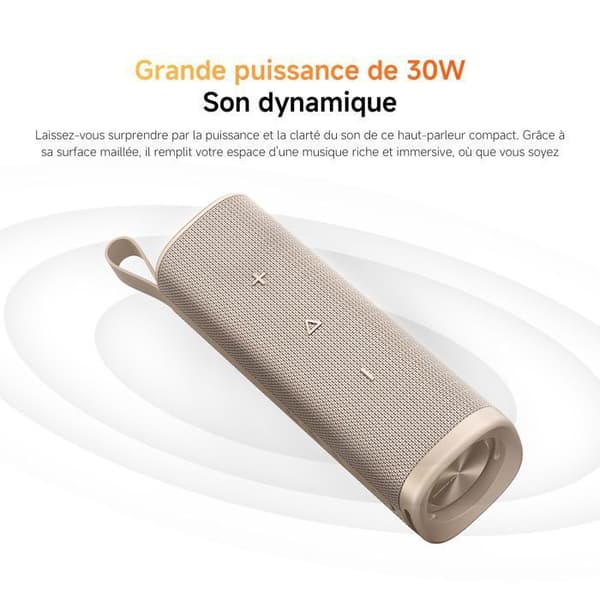 Xiaomi SOUND OUTDOOR 30W bærbare bluetooth højtalere (SORT) Sort