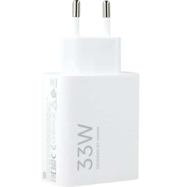 Xiaomi 33 W Snabbladdare Kombi Typ A Vit