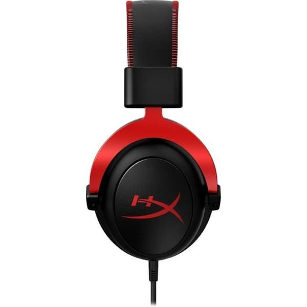 Wired Gaming Headset - HyperX Cloud II - för PC & konsol - Svart/Röd