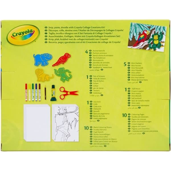 Cutouts & Collage Workshop - CRAYOLA - GOLIATH - Mixed - Från 4 år