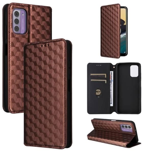 Etui Housse - ANDERLEDES - Nokia G42 5G - PU Læder - Magnetlukning - Stødabsorberende