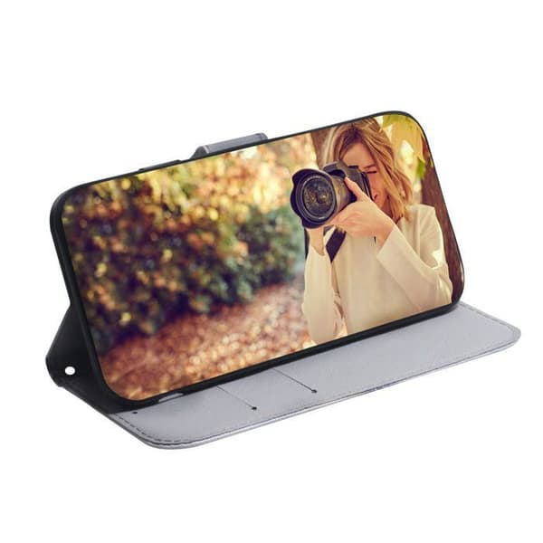 Coque - ANDERLEDES - Samsung Galaxy A16 5G - Premium PU Læder - Sort - Stødbeskyttelse