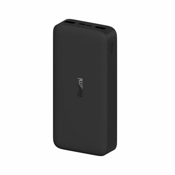 XIAOMI - Redmi Snabbladdning Bärbart Batteri - 20000 mAh - Svart