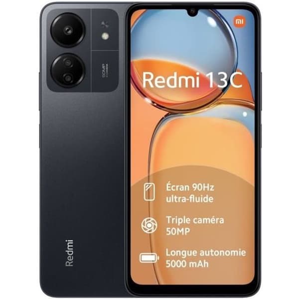 Smartphone Xiaomi REDMI 13C 256GB SORT