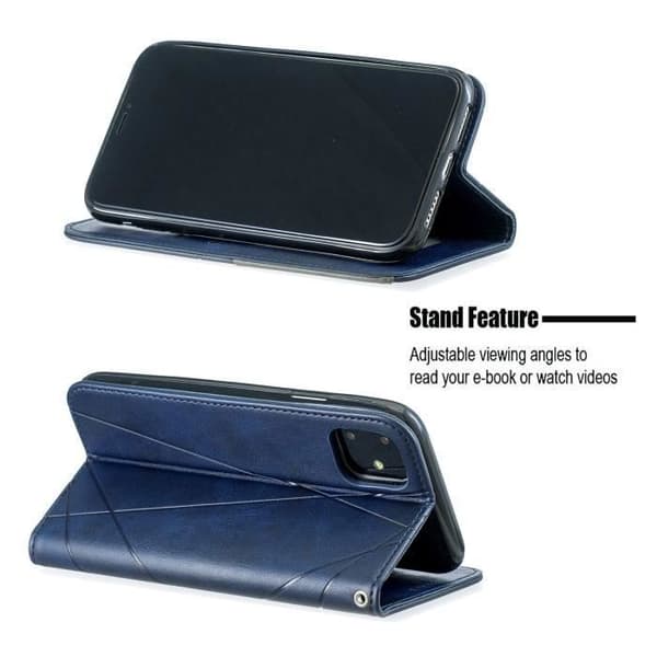 iPhone 11 Cover - ANDERLEDES - Luksus - Magnetisk - Stødabsorberende - Støtte til Kortfag