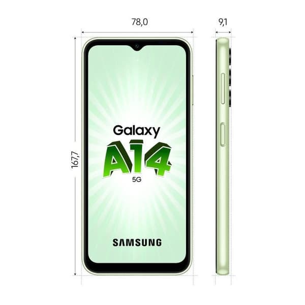 SAMSUNG Galaxy A14 5G Lime 64 GB