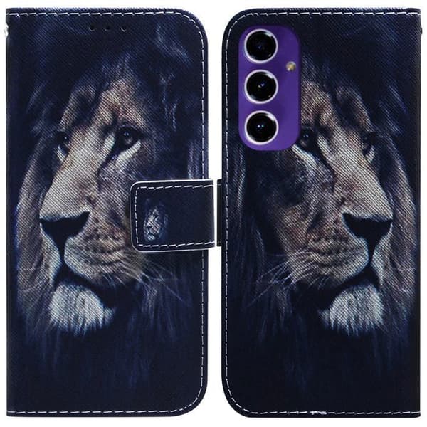 Coque - ANDERLEDES - Samsung Galaxy A16 5G - Premium PU Læder - Sort - Stødbeskyttelse