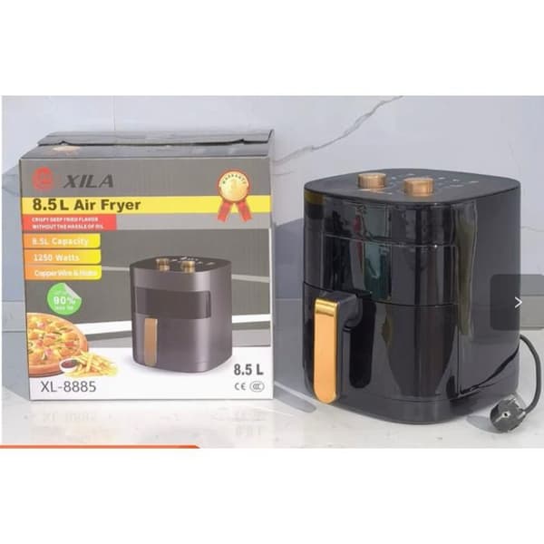 Luftfriture - LEYUANDODO - 6,8 L - 220 V - Multifunktionel - Sort
