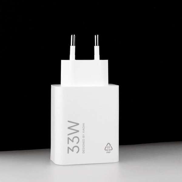 Xiaomi 33 W Snabbladdare Kombi Typ A Vit