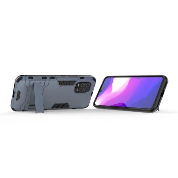 Mobilskal - ANNORLUNDA - Xiaomi Mi 10 Lite 5G - Stötsäker - Bumper Armor - Mörkblå