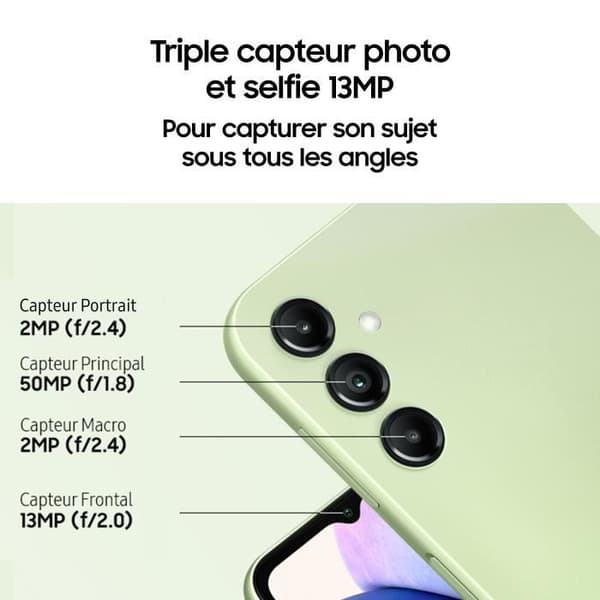 SAMSUNG Galaxy A14 5G Lime 64 Gt