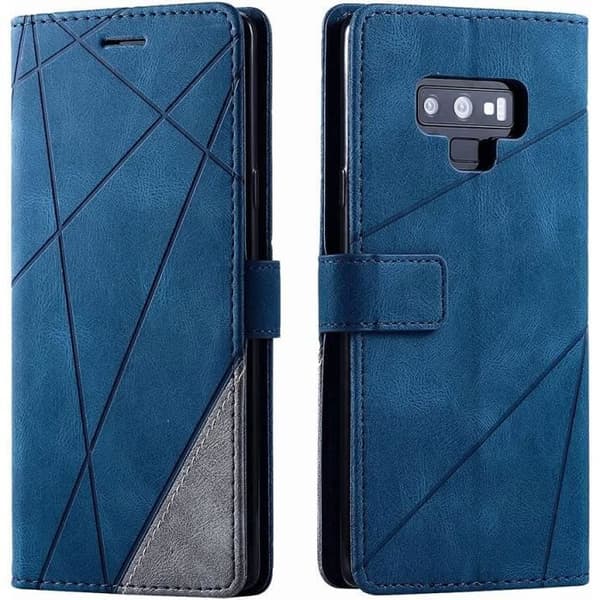 Coque - ANDERLEDES - Galaxy Note 9 - TPU AntiChoc - Støtte til kortfag - Blå