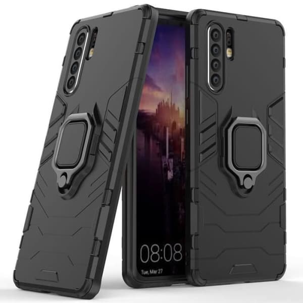 Coque - ANDERLEDES - Huawei P30 Pro - Stødabsorberende - Elegant - Magnetisk Ring