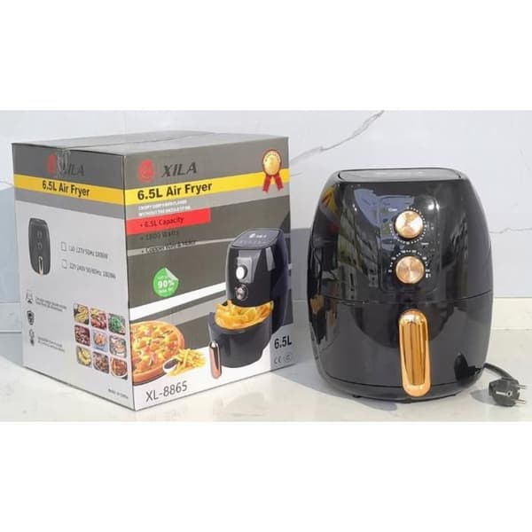 Luftfriture - LEYUANDODO - 6,8 L - 220 V - Multifunktionel - Sort