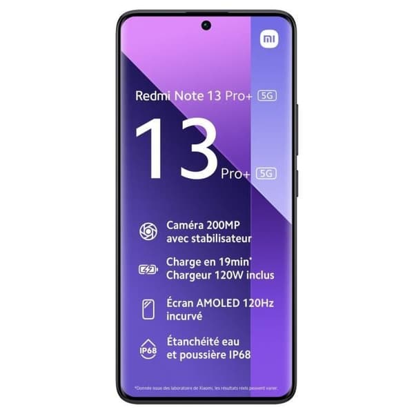 Xiaomi Redmi Note 13 Pro+ 256GB sort 5G smartphone