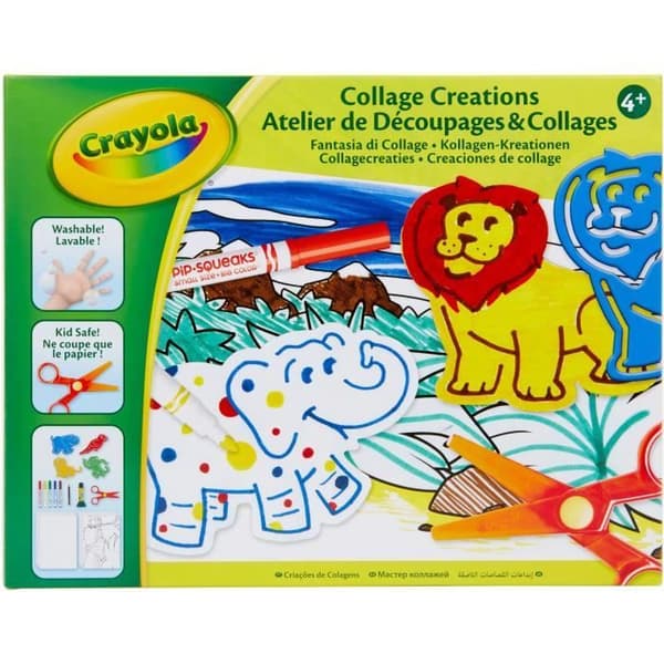 Cutouts & Collage Workshop - CRAYOLA - GOLIATH - Mixed - Från 4 år
