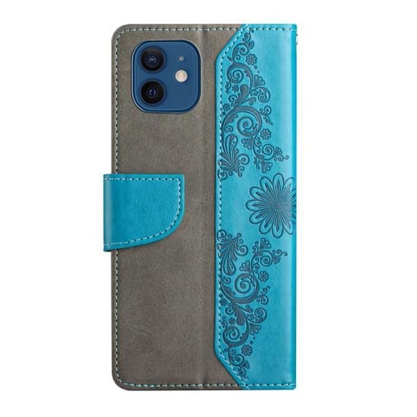 Etui Housse - ANNORLUNDA - iPhone 11 - PU-läder - Blå - Mjuk - Magnetisk