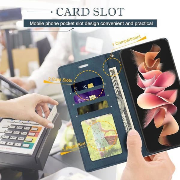 Etui Coque - ANNORLUNDA - Poco X3 Pro / Poco X3 NFC - PU-läder - Plånbok - Mjuk