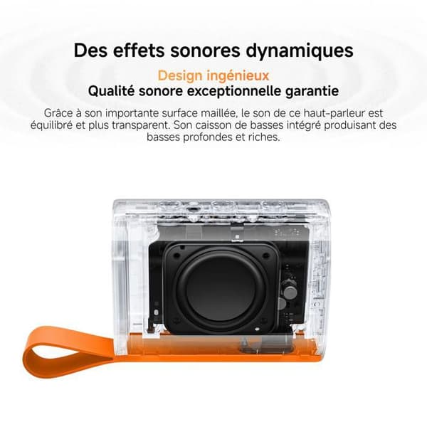 XIAOMI - Portable Bluetooth-højttalere - 10 timers batteritid - Sort