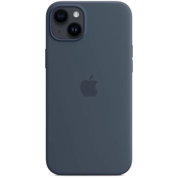 Siliconfodral - ANNORLUNDA - iPhone 14 Plus - Färg Storm Blue - Solid skydd - Mjuk