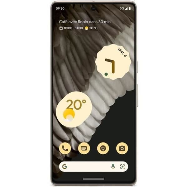 GOOGLE Pixel 7 Pro Smartphone - 128 GB - Grå - Dual SIM - Android - 6,7 tommer - 12 GB RAM