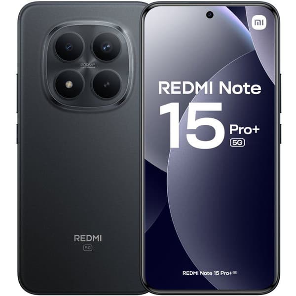 XIAOMI - Redmi Note 15 Pro+ 5G - 8 / 256 GB - Sort
