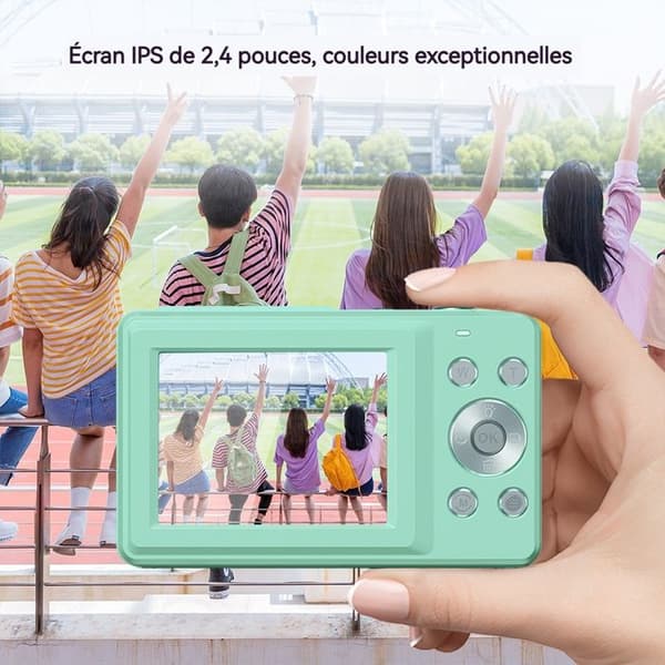 Digital kamera - ANNAT - DC403L-AF - HD - 5MP - Rosa