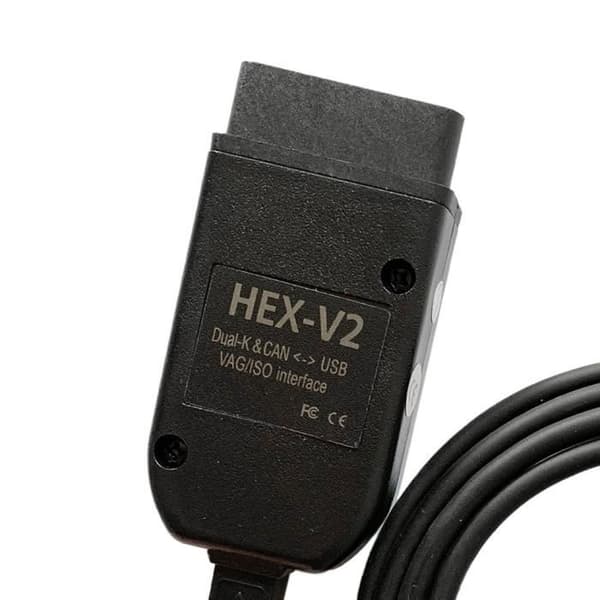 Diagnosekabel Interface Vcds HEX V2 VAGCOM 20.4.2 VAG COM 19.6 TIL VW TIL AUDI Skoda Etikette