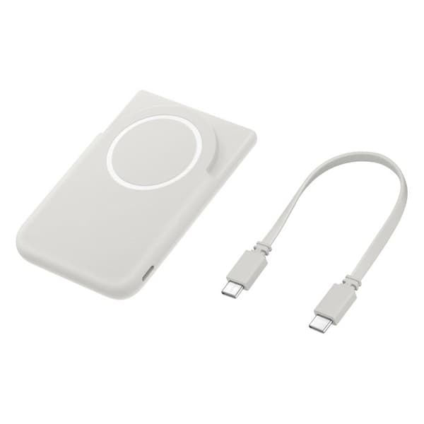 Magnet Wireless Battery Pack 5.000 mAh - Langaton powerbank - Harmaa