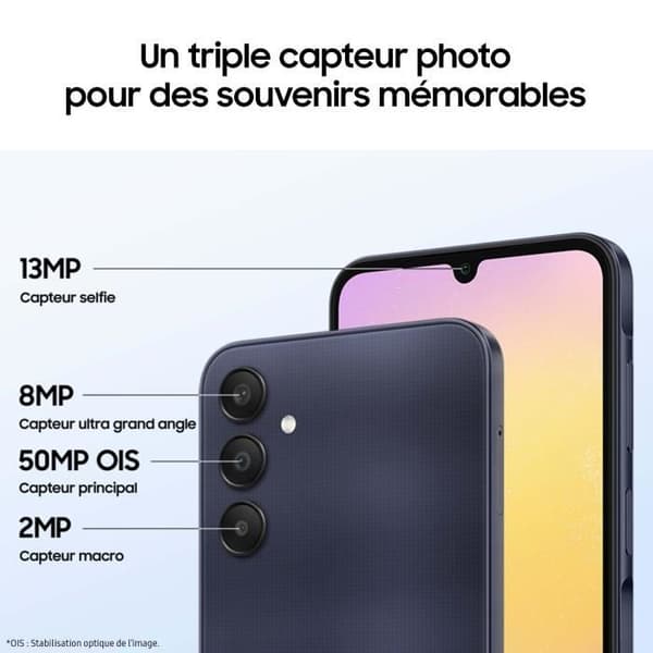 Samsung Galaxy A25 Smartphone 128 GB 5G Lime