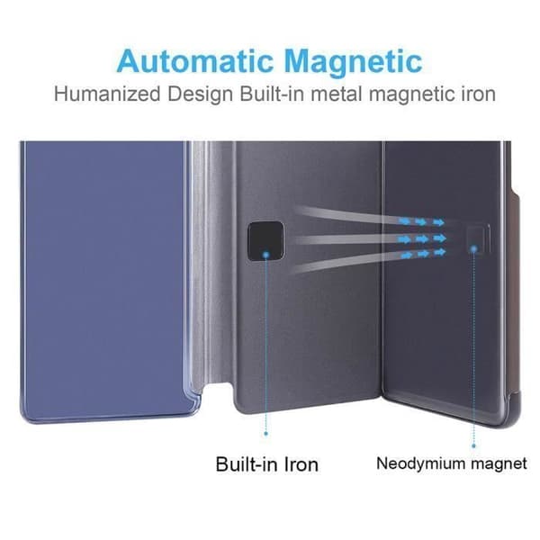 Skal - ANNORLUNDA - iPhone 12 Pro - Stötsäker - Ställfunktion - Magnetisk stängning