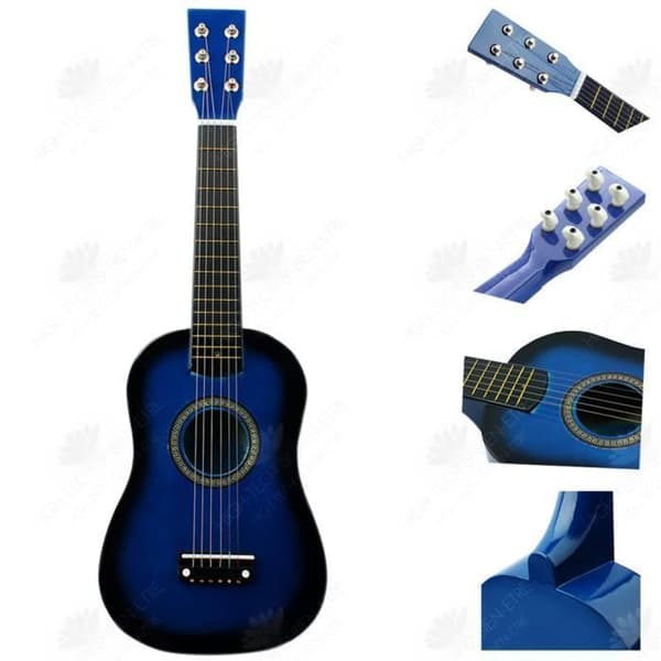 Akustisk gitarr - ANNORLUNDA - Akustisk gitarr - 23 tum - 6 strängar - Barn