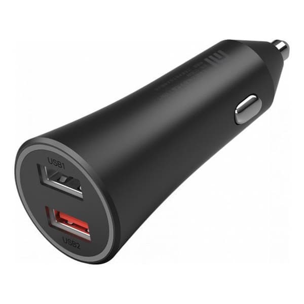 Billader - Mi - Dual-Port - 37W - Universal - Sort