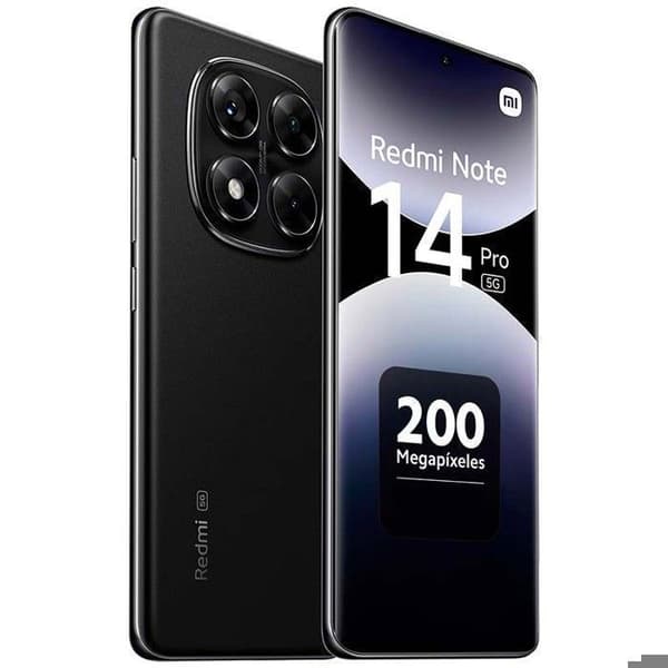 Smartphone - XIAOMI - Redmi Note 14 Pro+ - 12 GB RAM - 512 GB - 5G - Sort