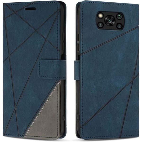 Etui Coque - ANDERLEDES - Poco X3 Pro / Poco X3 NFC - PU Læder - Pung - Blød