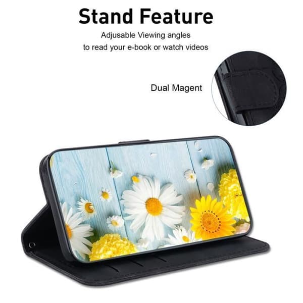 Telefonfodral - ANNORLUNDA - Samsung Galaxy A70/A70S - PU-läder - Plånboksfodral - Stötsäker