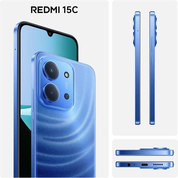 XIAOMI - Redmi Note 15C - 4 / 256 GB - Mørkeblå