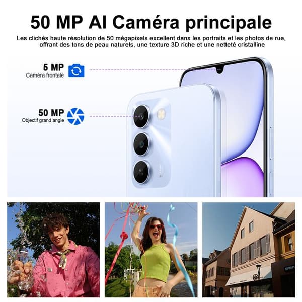 Smartphone - REALME - C100 - 4 GB RAM - 128 GB - 5G