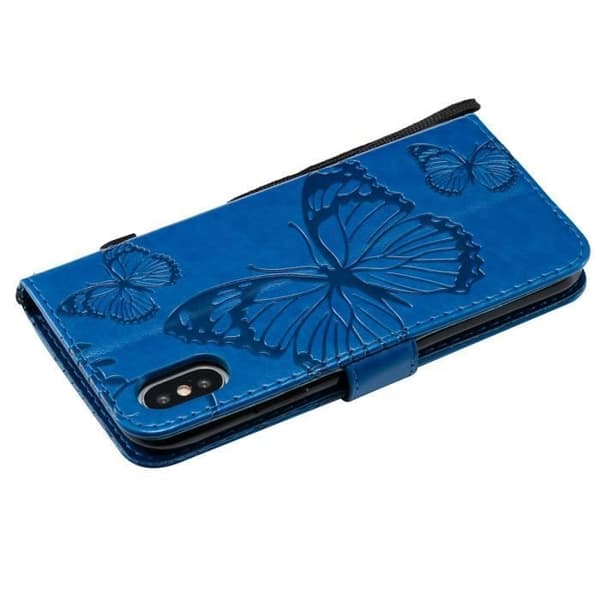 Coque - ANNAT - iPhone X/iPhone 10 - PU Läder - Stötsäker - Stödfunktion