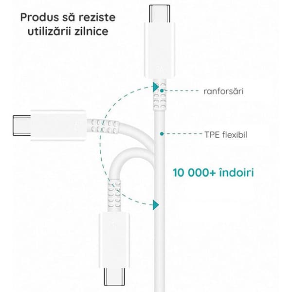 Samsung EP-DN975 kaapeli USB 1 m 2.0 USB C Musta