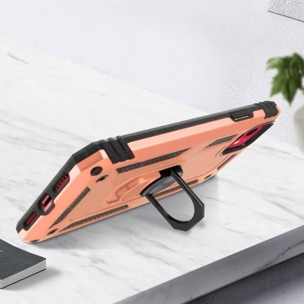 Mobilskal - ANNORLUNDA - iPhone 11 - Stötsäker - Bi-material - Förvandlingsbart videostöd