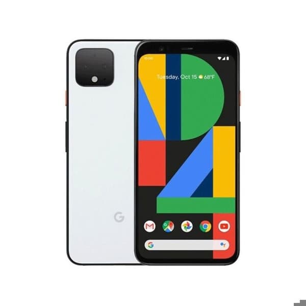 SMARTPHONE - GOOGLE - Pixel 4 - 64Go - Vit - Dubbel SIM - Kamera 12,2 MP