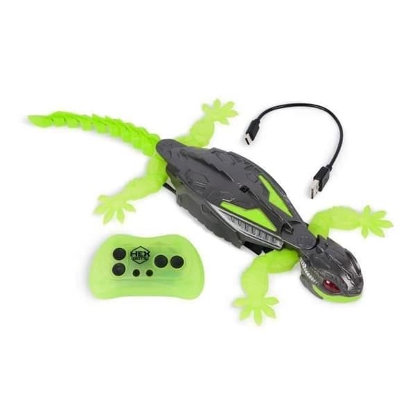 SPIN MASTER GECKO Hex Bots Grön och Grå Grön och Grå MINIATYRROBOT