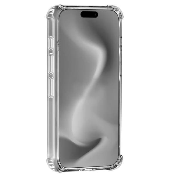 Skal - ANNORLUNDA - iPhone 16 PLUS - Mjuk Silikon - Transparent - Stötsäker
