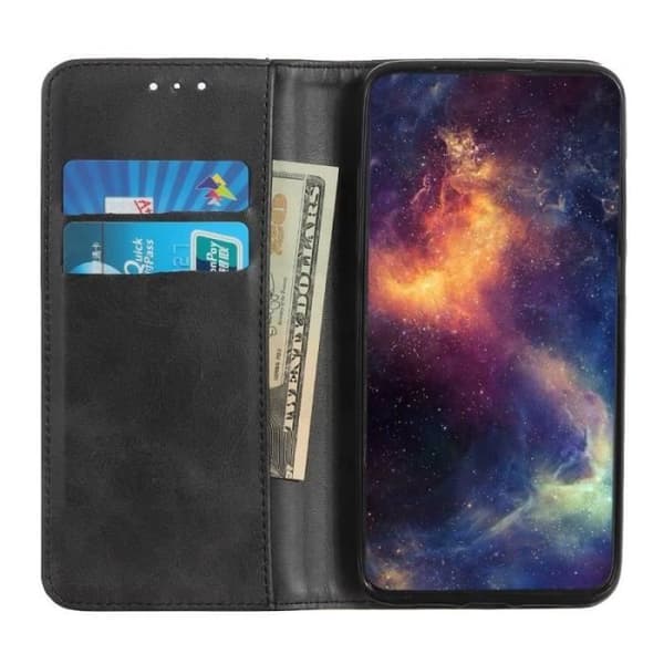 Plånboksfodral - ANNORLUNDA - iPhone 12 Pro - Polyuretanläder - Magnetstängning - Multifunktionell