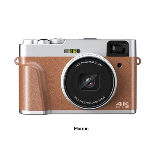 Digitalkamera - ANDERLEDES - DC202L - 13 MP - Selfie-kamera - HD 4K video