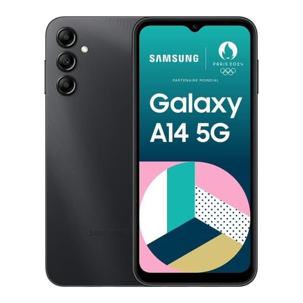 SAMSUNG Galaxy A14 5G Sort 64 GB