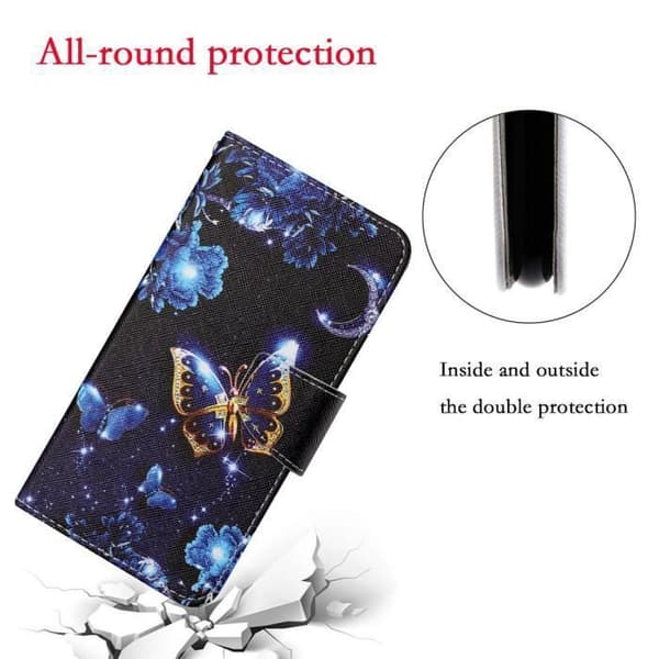 iPhone 11 Pro Max - AUTREMENT - C11 Conquer - PU Nahka - Iskunkestävä - Lompakko
