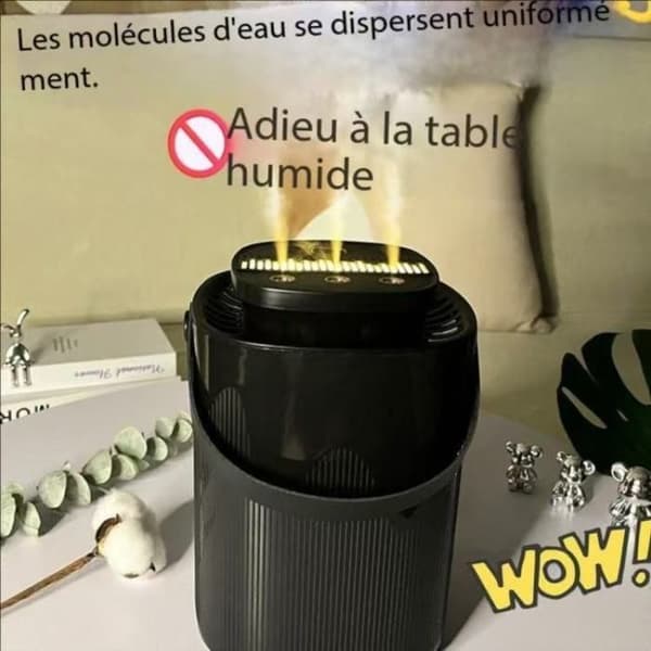 Intelligent luftfugter - LEYUANDODO - X6 - glas - stor diffusion - til værelset
